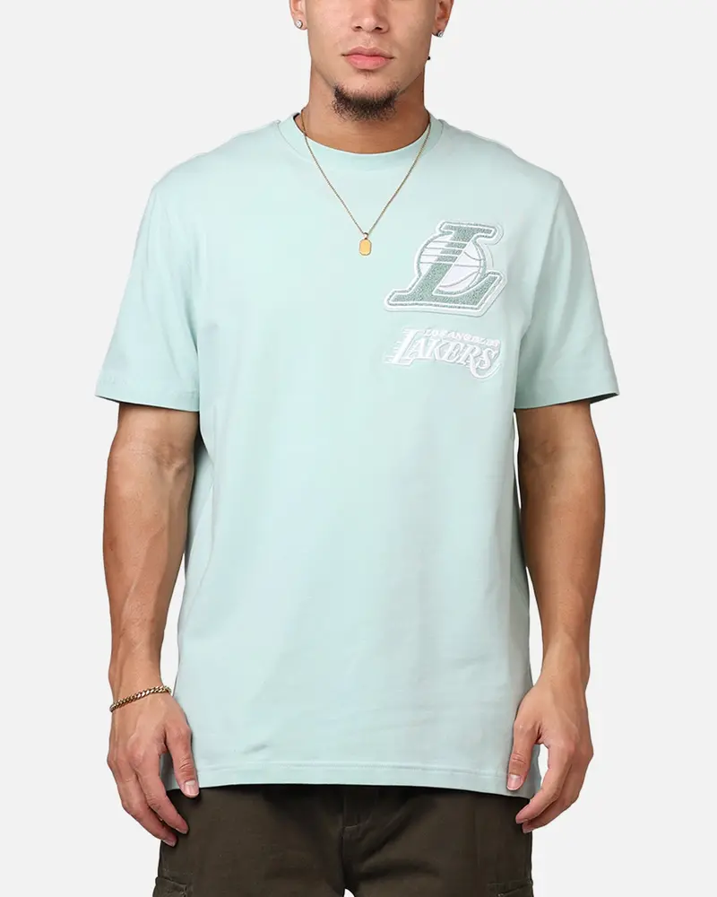 New Era Los Angeles Lakers 'Logo Select Mint' T-Shirt Mint 1