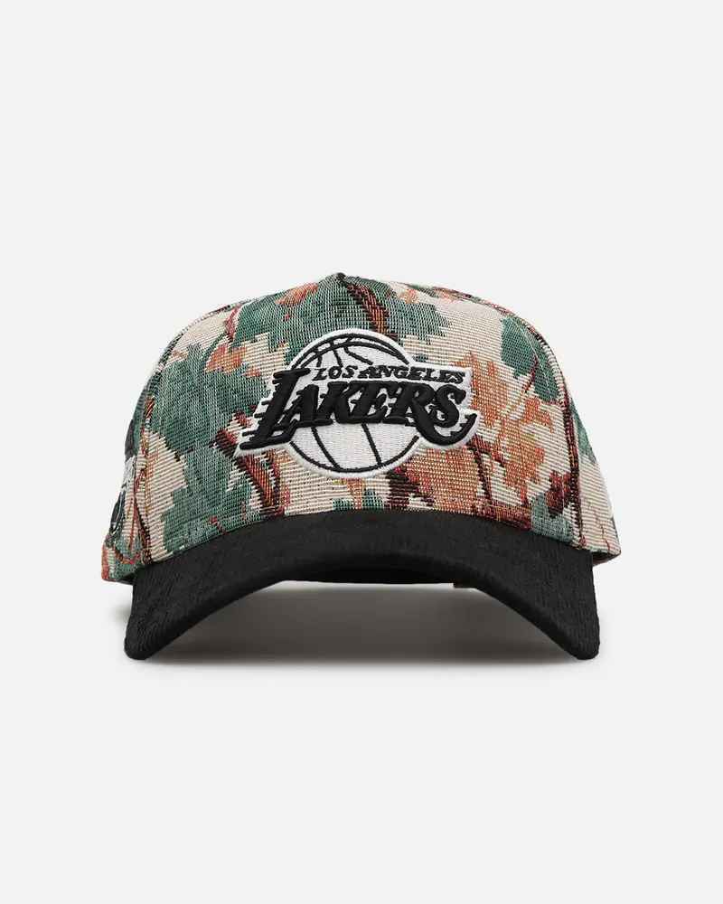 New Era Los Angeles Lakers 'Maple Majesty' 9Forty A-Frame Snapback Realtree Tapestrey 1