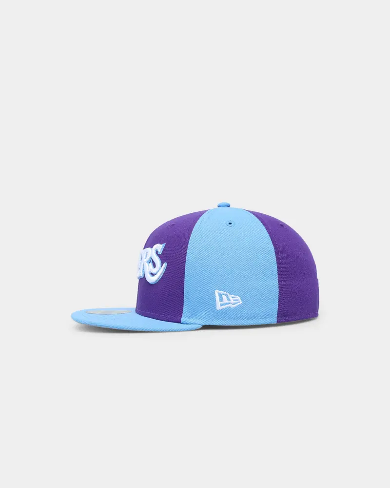 New Era Los Angeles Lakers 'Nba Authentics City Edition' 59Fifty Fitted Purple 7