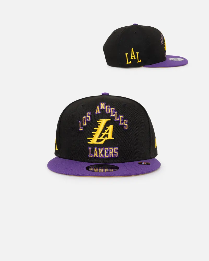 New Era Los Angeles Lakers Nba City Edition 9Fifty Snapback Purple 1