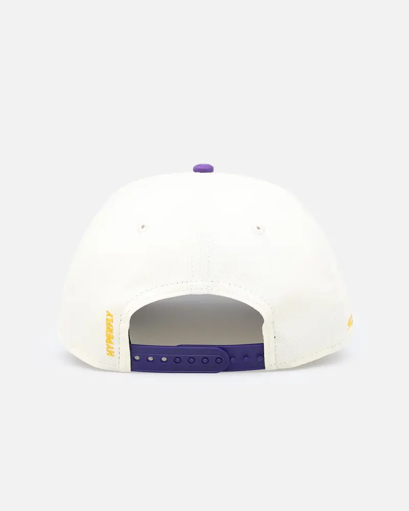 New Era Los Angeles Lakers 'Nba X Hyperfly' 9Forty A-Frame Snapback Chrome White 2