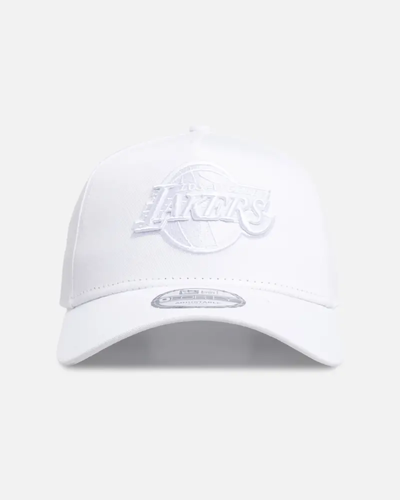 New Era Los Angeles Lakers 'Optic White' 9Forty A-Frame Snapback Optic White 1