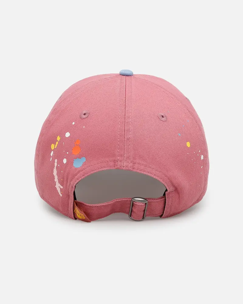 New Era Los Angeles Lakers 'Seasoned' 9Forty A-Frame Strapback Pink/Blue 2
