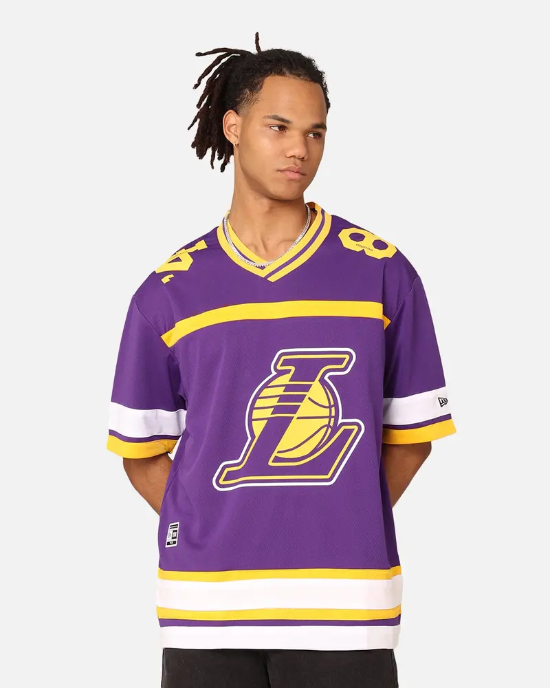 New Era Los Angeles Lakers Throwback Jersey Otc 1