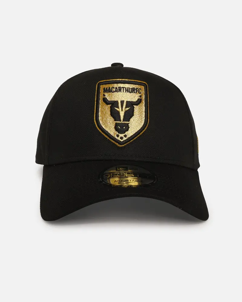 New Era Macarthur Fc 'A-League Exculsive' 9Forty A-Frame Snapback Black/Gold 1