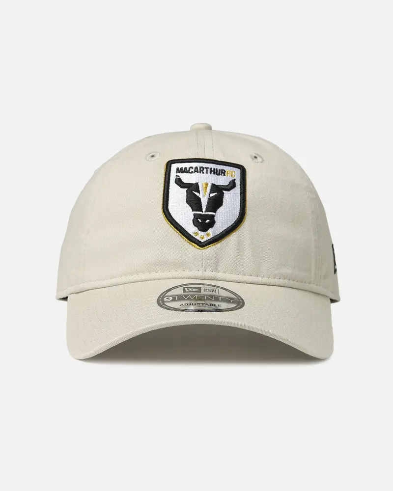 New Era Macarthur Fc 'A-League Season Kick Off' 9Twenty Strapback Medium Beige 1