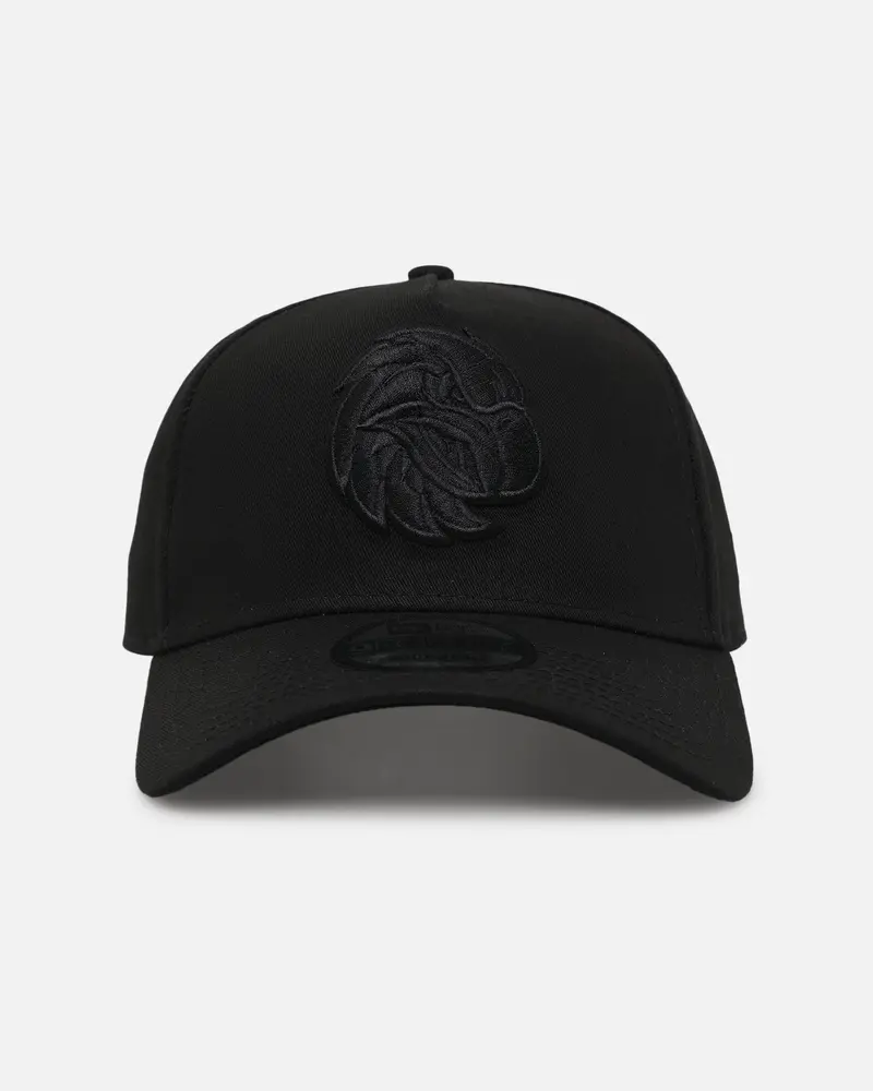New Era Manly Warringah Sea Eagles 'Black On Black' 9Forty A-Frame Snapback Black 1