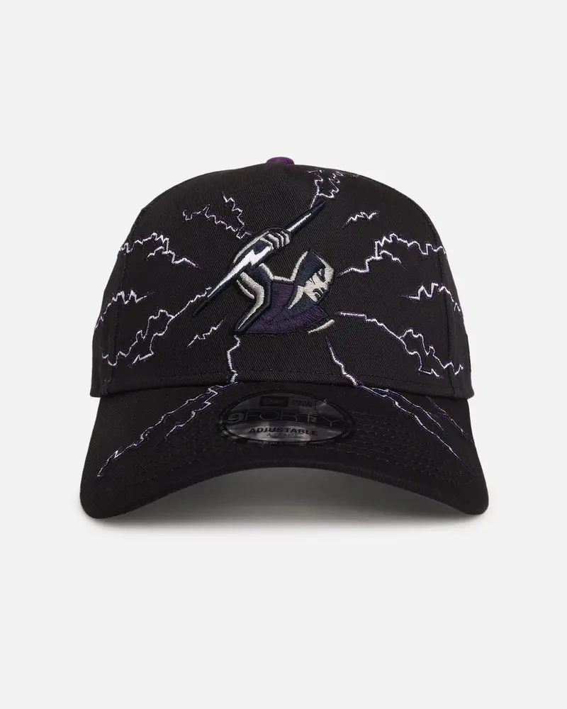 New Era Melbourne Storm 'Nrl Electric' 9Forty A-Frame Snapback Official Team Colour 1