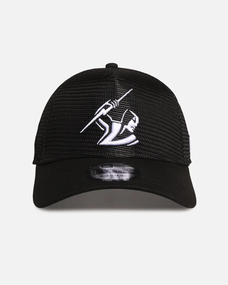 New Era Melbourne Storm 'Nrl Mesh Crown' 9Forty A-Frame Trucker Snapback Black 1