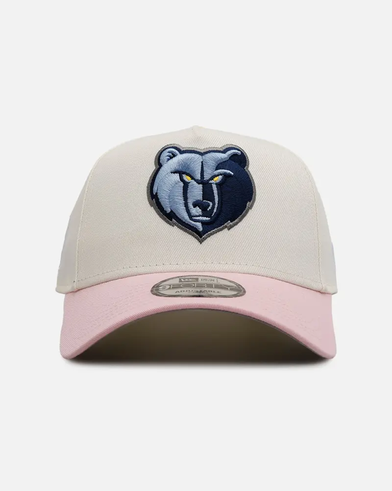 New Era Memphis Grizzlies 'Pink Lemonade' 9Forty A-Frame Snapback Pink/Yellow 1
