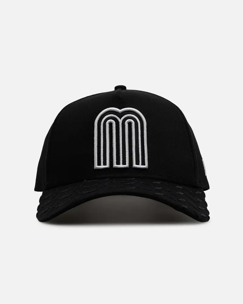 New Era Mexico National Baseball Team 'Dark Steel' 9Forty A-Frame Snapback Black/Grey 1