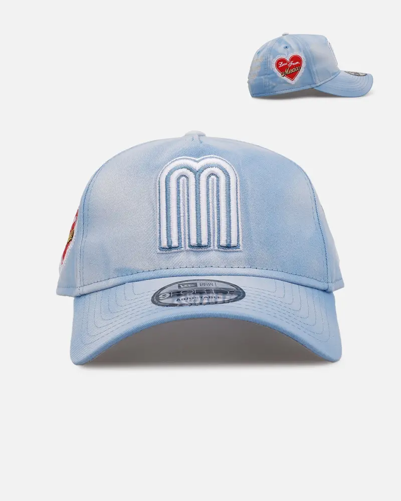 New Era Mexico National Baseball Team 'Hopeless Romantic' 9Forty A-Frame Snapback Sky Blue 1