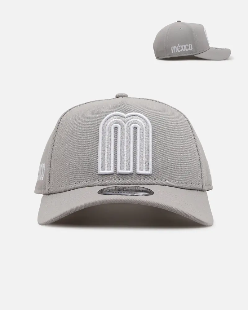 New Era Mexico National Baseball Team 'Mexico Polychromatic' 9Forty A-Frame Snapback Gray 1