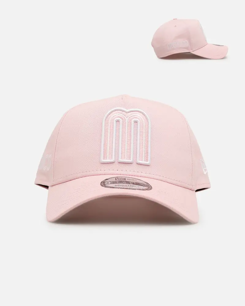 New Era Mexico National Baseball Team 'Mexico Polychromatic' 9Forty A-Frame Snapback Pink 1