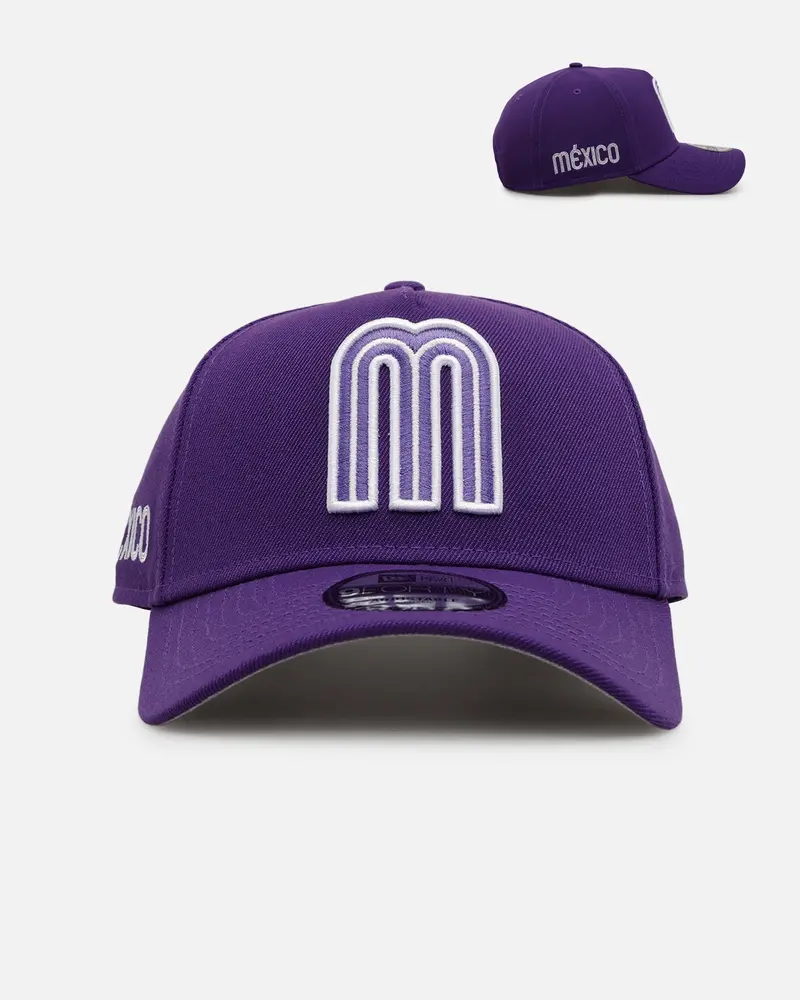 New Era Mexico National Baseball Team 'Mexico Polychromatic' 9Forty A-Frame Snapback Purple 1