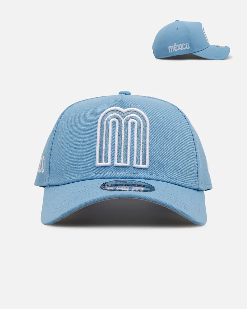 New Era Mexico National Baseball Team 'Mexico Polychromatic' 9Forty A-Frame Snapback Sky Blue 1