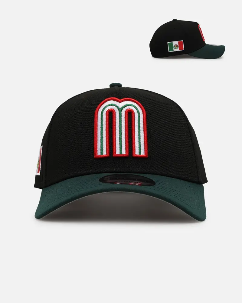New Era Mexico National Baseball Team 'Mexico Variety Pack' 9Forty A-Frame Snapback Black/Dark Green 1
