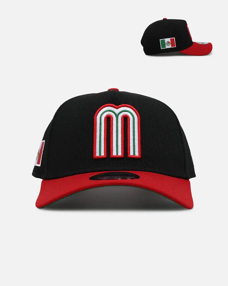 New Era Mexico National Baseball Team 'Mexico Variety Pack' 9Forty A-Frame Snapback Black/Red 1