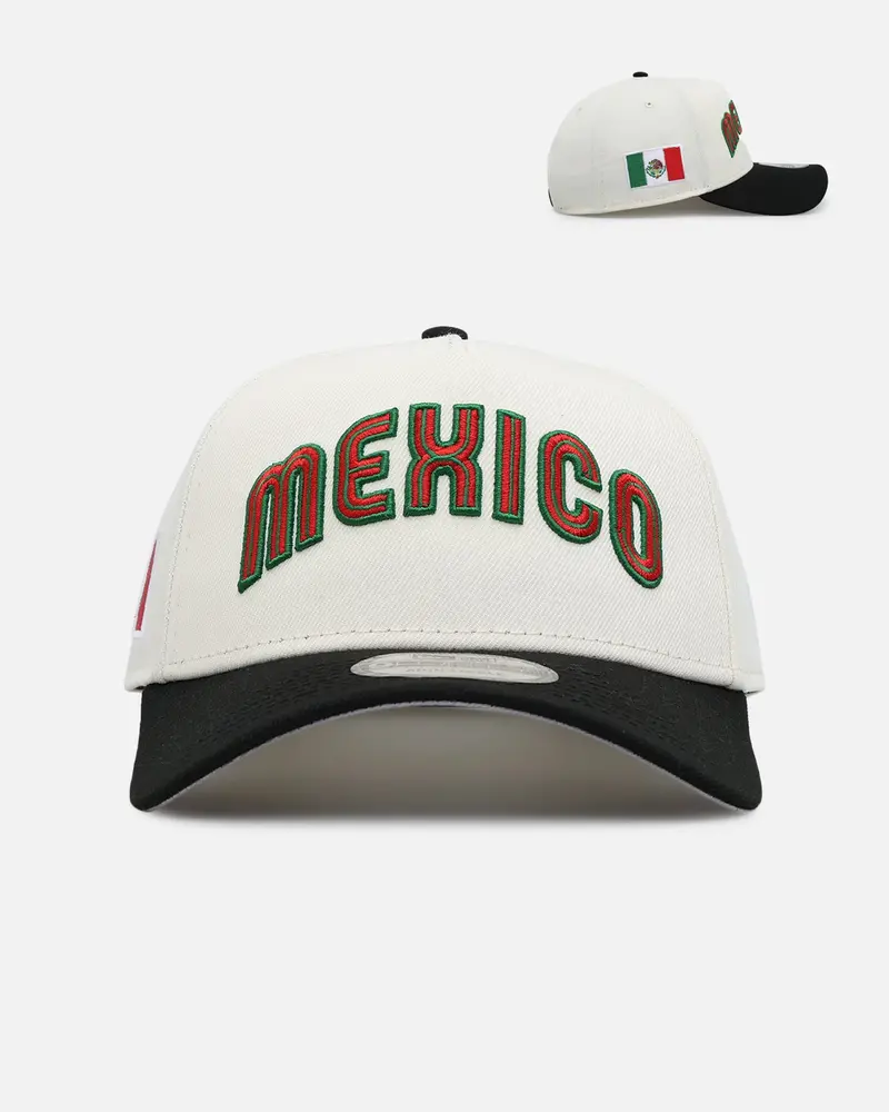 New Era Mexico National Baseball Team 'Mexico Variety Pack' 9Forty A-Frame Snapback Chrome/Black 1