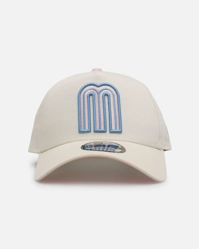 New Era Mexico National Baseball Team 'Pastel' 9Forty A-Frame Snapback Chrome White 1