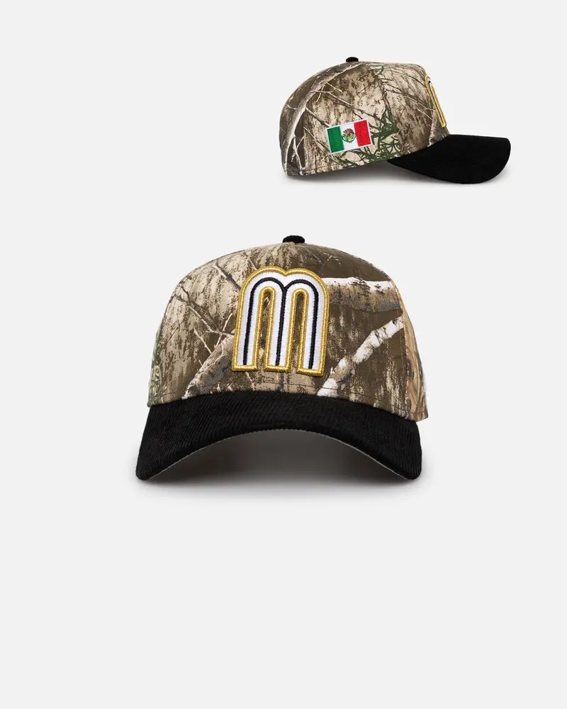 New Era Mexico National Baseball Team 'Stealth Edge' 9Forty A-Frame Snapback Realtree Edge 1