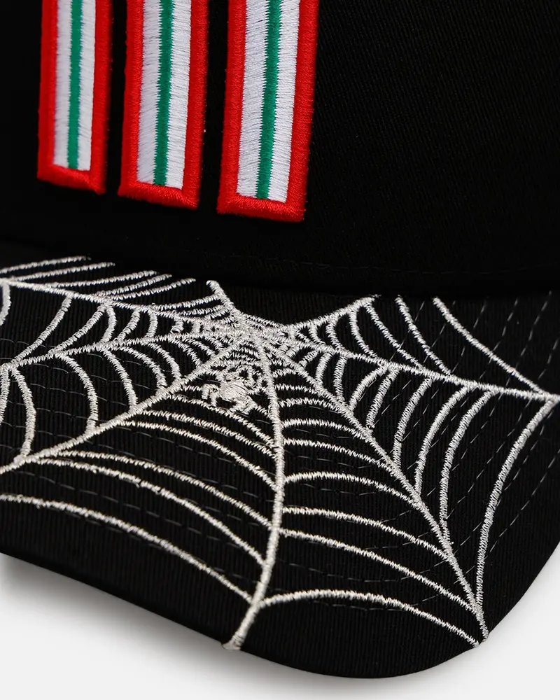 New Era Mexico National Baseball Team'spider Web Visor' 9Forty A-Frame Snapback Black 2