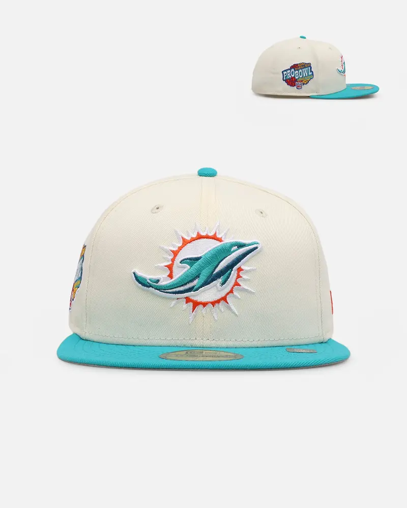 New Era Miami Dolphins 'Chrome Otc' 59Fifty Fitted Chrome/Otc 1