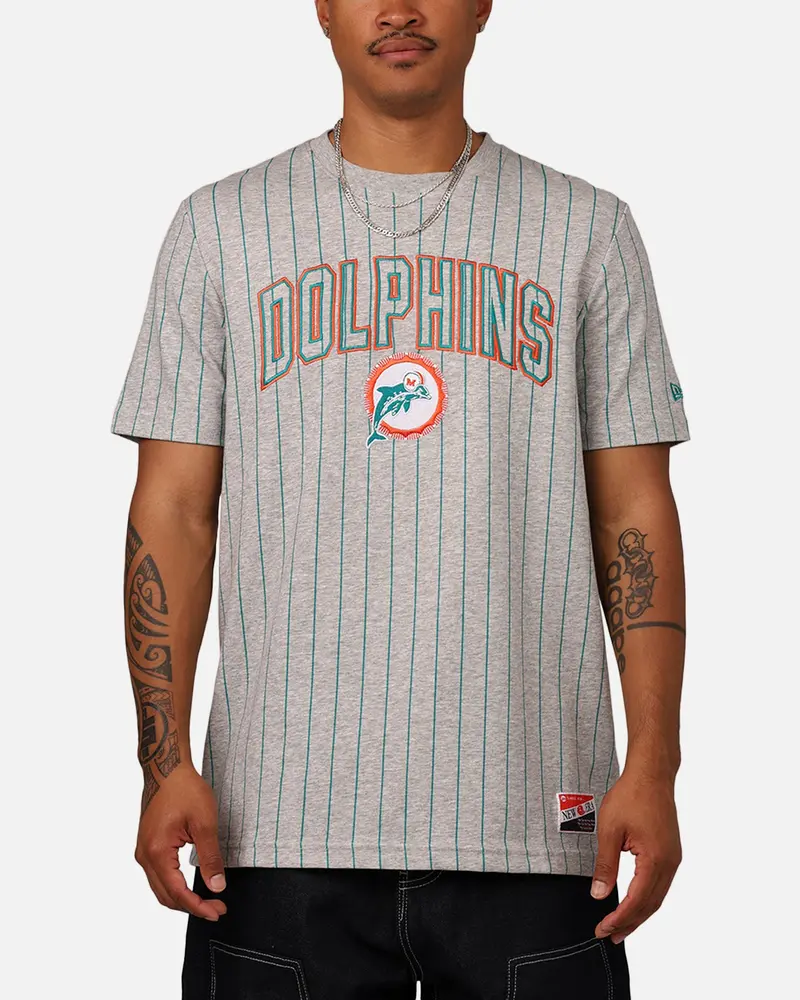 New Era Miami Dolphins T-Shirt Grey 1