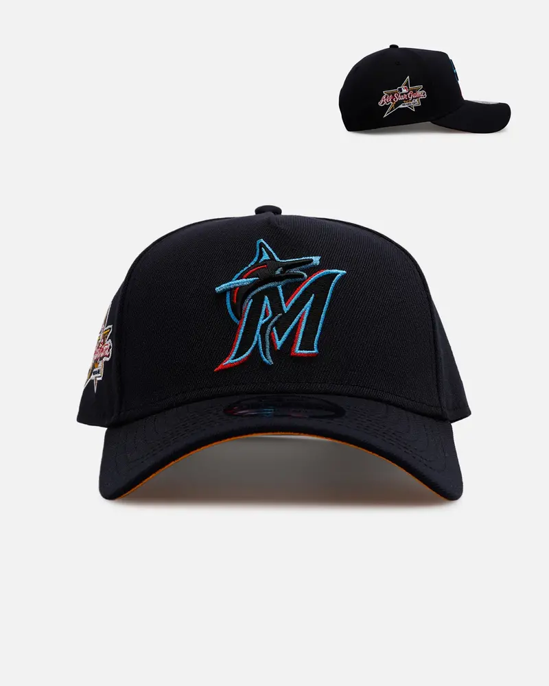 New Era Miami Marlins 'Mlb All Star Game 2025' 9Forty A-Frame Snapback Navy 1