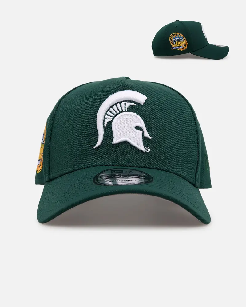 New Era Michigan State Spartans 'Retro Final Four' 9Forty A-Frame Snapback Official Team Color 1