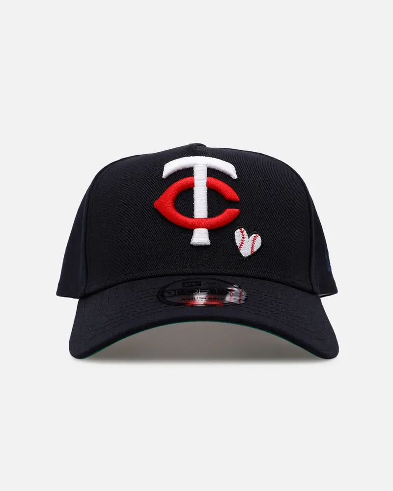 New Era Minnesota Twins 'Baseball Hearts' 9Forty A-Frame Snapback Official Team Color 1