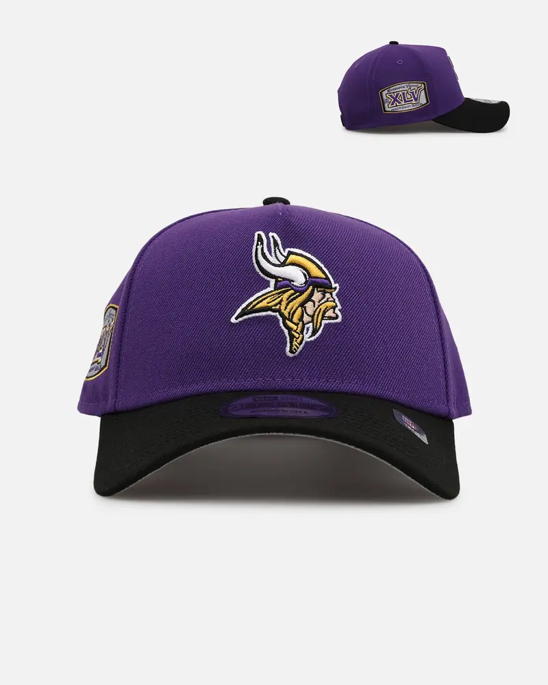 New Era Minnesota Vikings 'Nfl Kickoff' 9Forty A-Frame Snapback Purple/Black 1