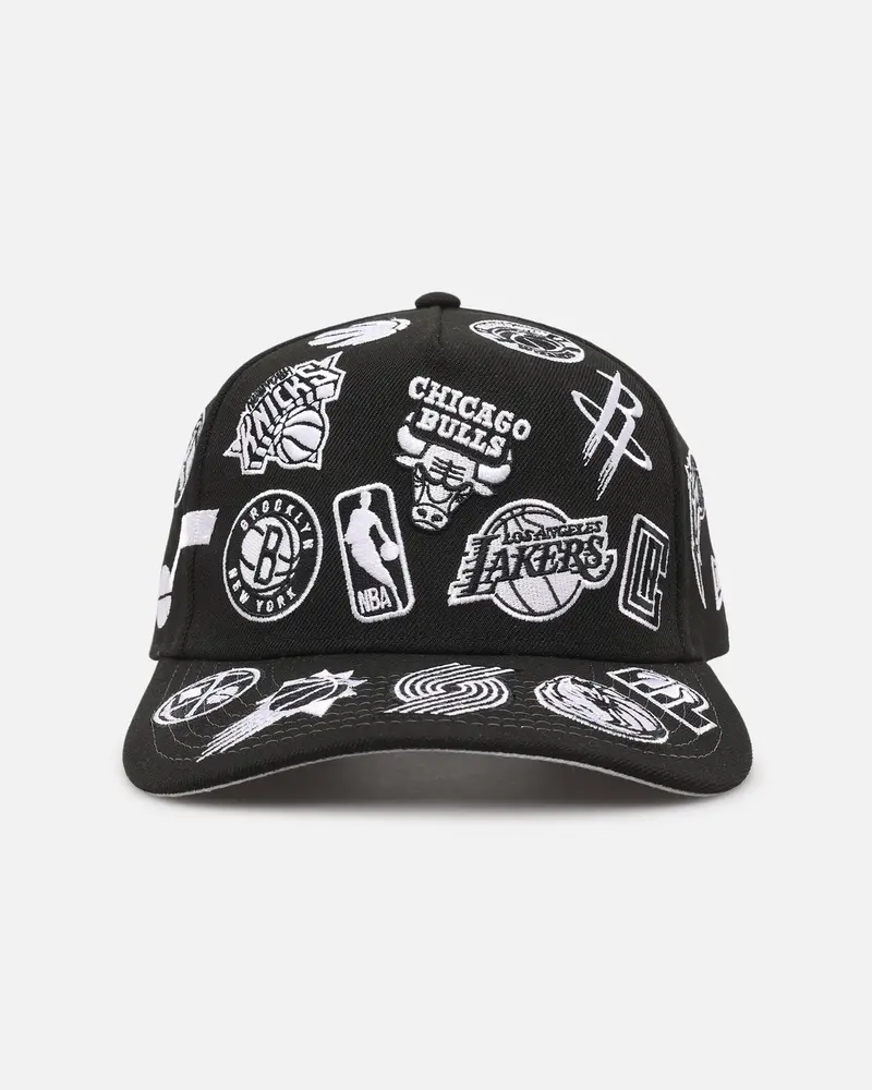 New Era Nba 'All Over Leagues' 9Forty A-Frame Snapback Black 1