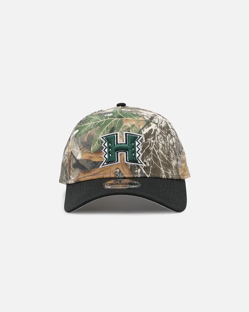 New Era Ncaa Hawaii Rainbow Warriors 'Real Tree' 9Forty A-Frame Snapback Realtree 1