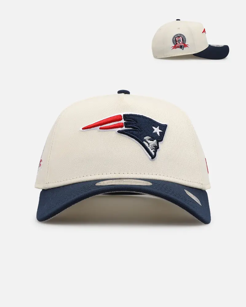 New Era New England Patriots 'Nfl Kickoff' 9Forty A-Frame Snapback Chrome 1