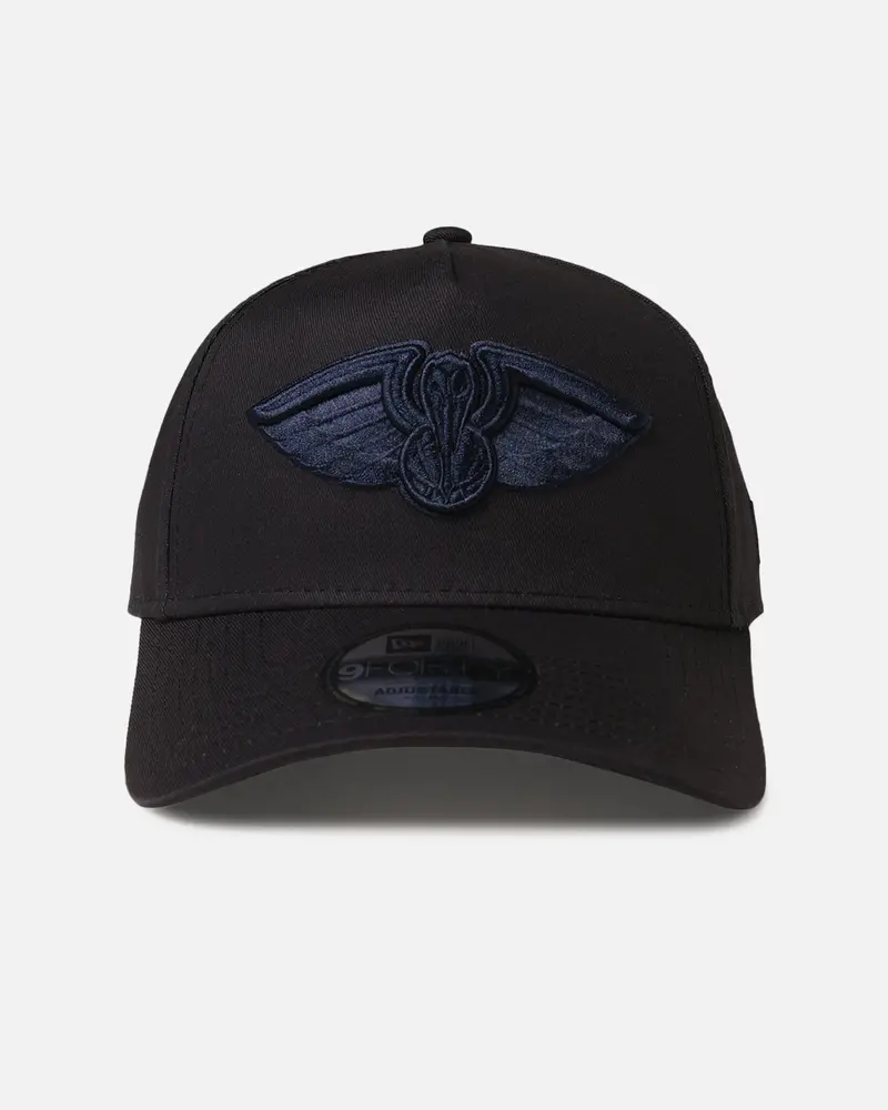 New Era New Orleans Pelicans 'Navy Tonal' 9Forty A-Frame Snapback Navy 1