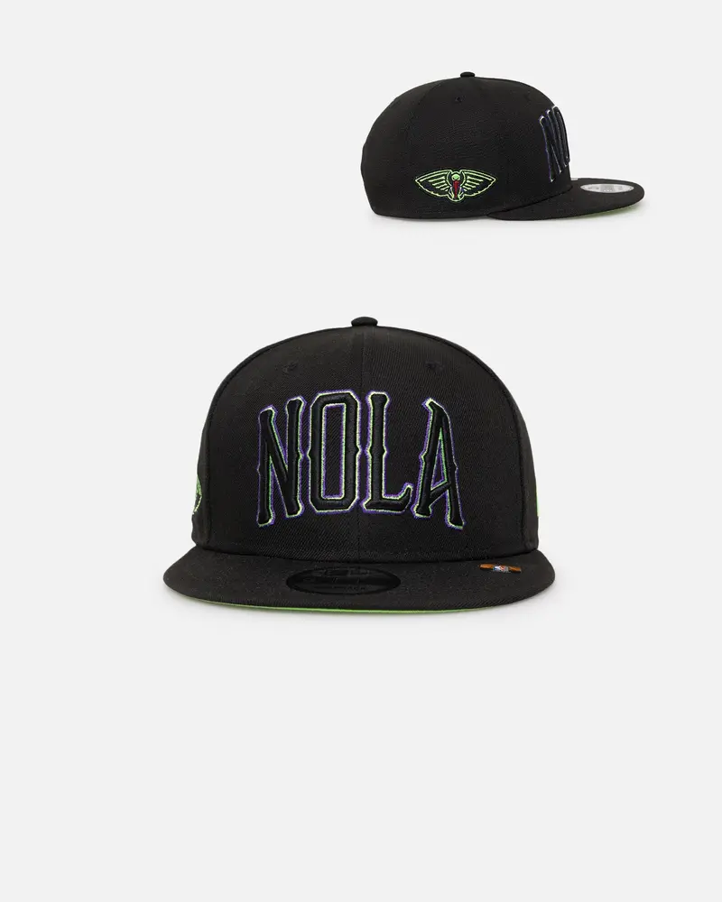 New Era New Orleans Pelicans 'Nba Ce Headwear Collection' 9Fifty Snapback Otc 1