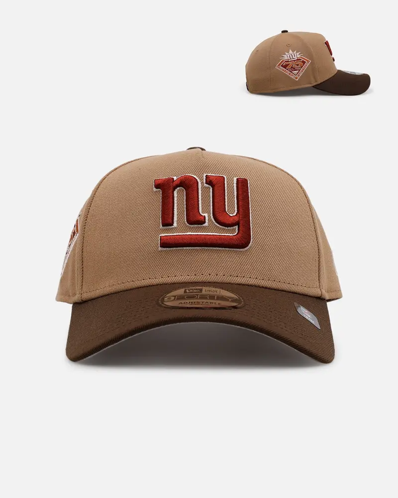 New Era New York Giants 'Thanksgiving Football' 9Forty A-Frame Snapback Khaki 1