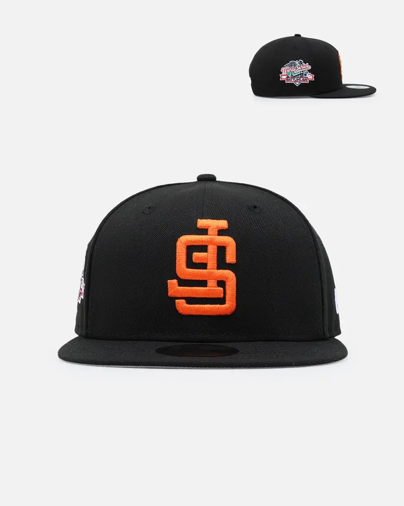 New Era New York Giants 'Upside Down Tmc' 9Fifty Snapback Black 1