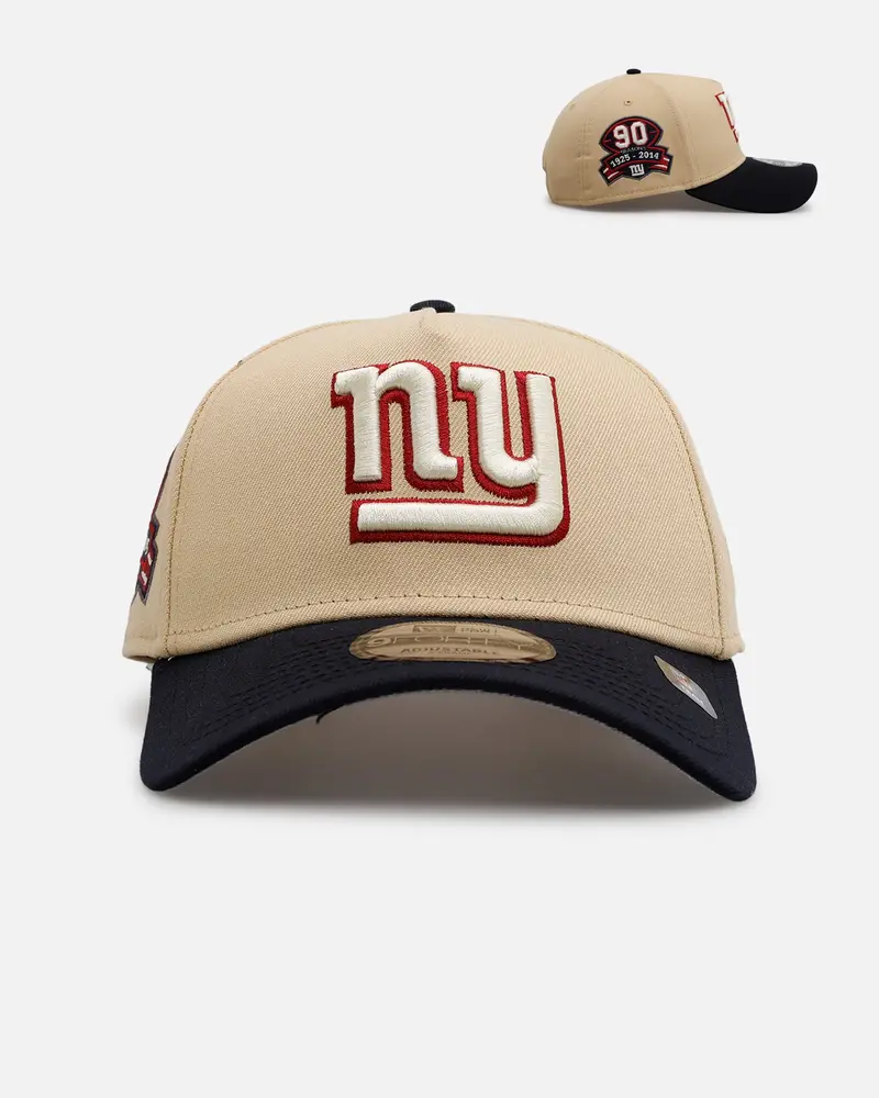 New Era New York Giants 'Vintage' 9Forty A-Frame Snapback Vegas Gold 1