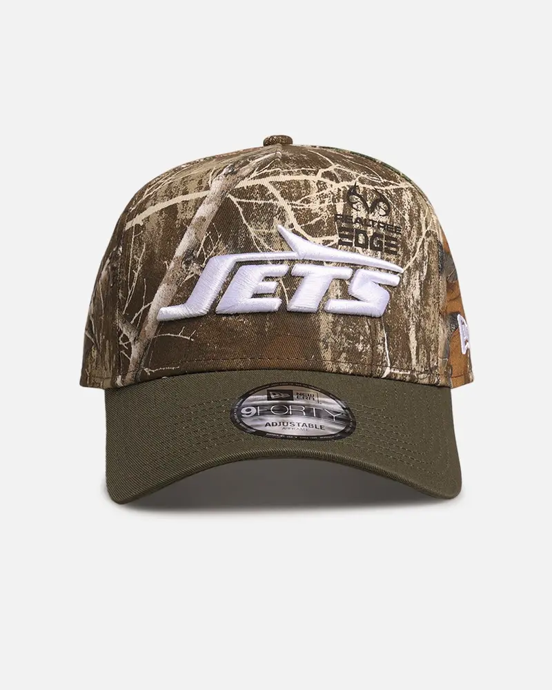 New Era New York Jets 'Nfl Season Kick Off' 9Forty A-Frame Snapback Realtree/Olive 1