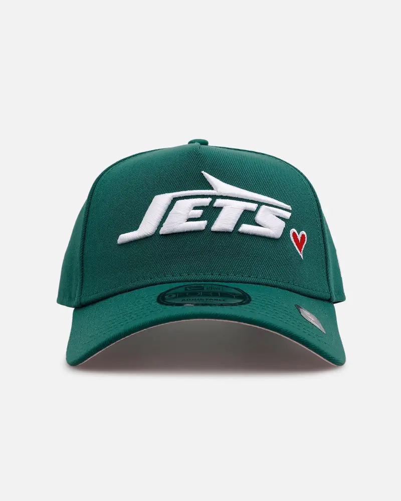 New Era New York Jets 'Team Color Hearts' 9Forty A-Frame Snapback Official Team Color 1