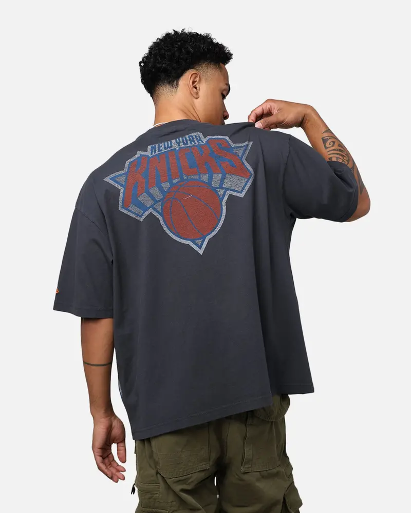 New Era New York Knicks Oversized T-Shirt Black 1