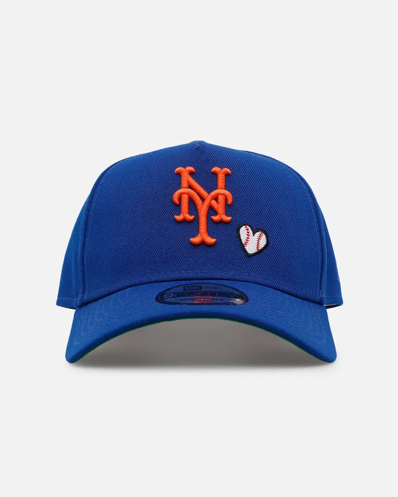 New Era New York Mets 'Baseball Hearts' 9Forty A-Frame Snapback Official Team Color 1