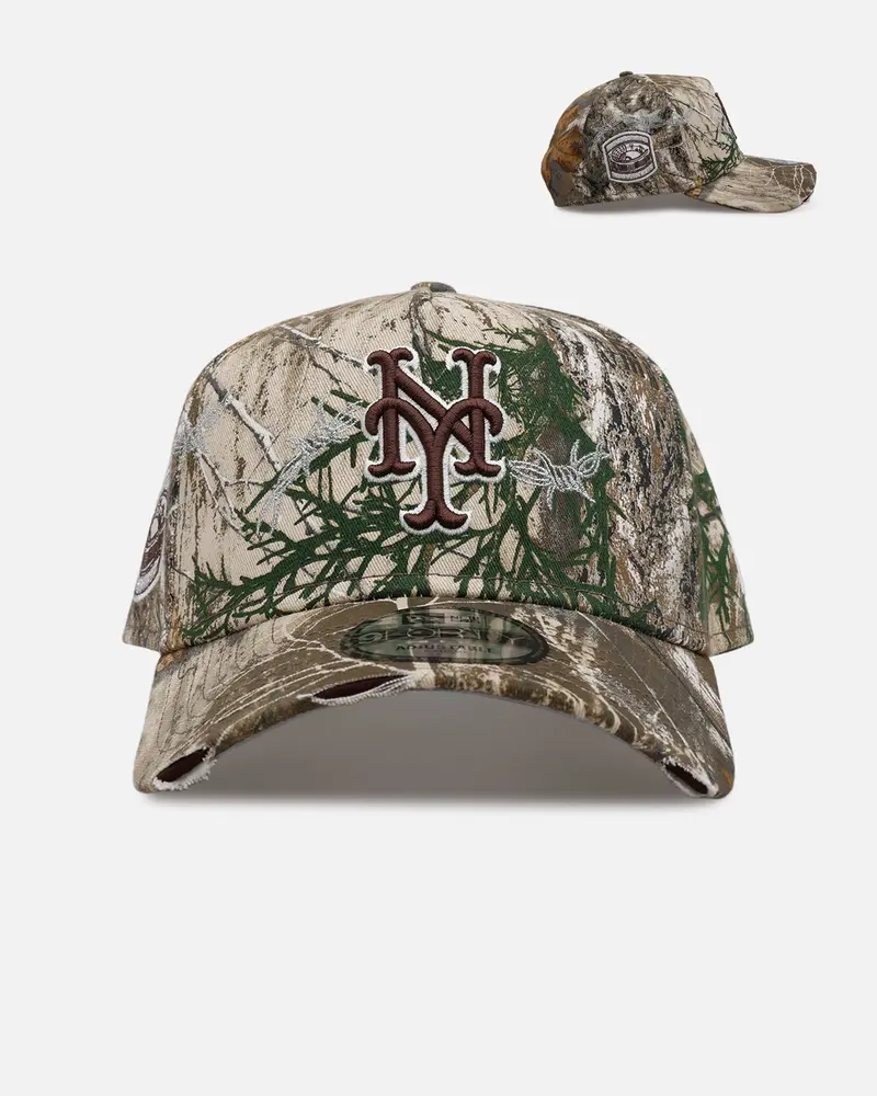 New Era New York Mets 'Realtree Grit 3.0' 9Forty A-Frame Snapback Realtree Edge 1
