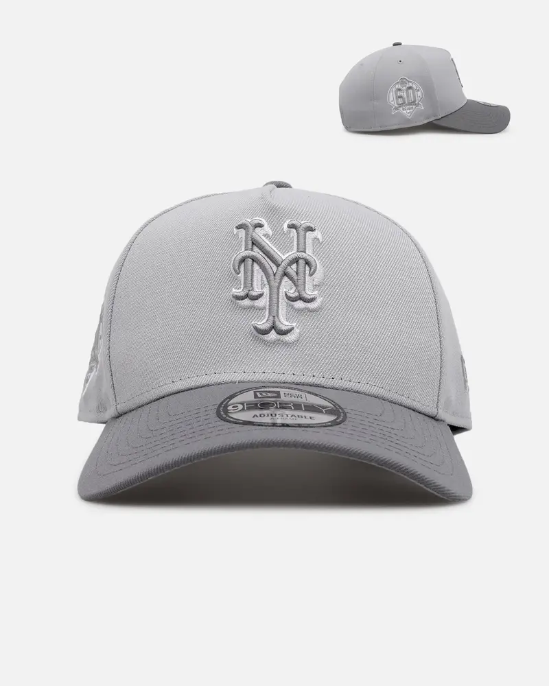 New Era New York Mets 'Smoke' 9Forty A-Frame Snapback Smoke 1
