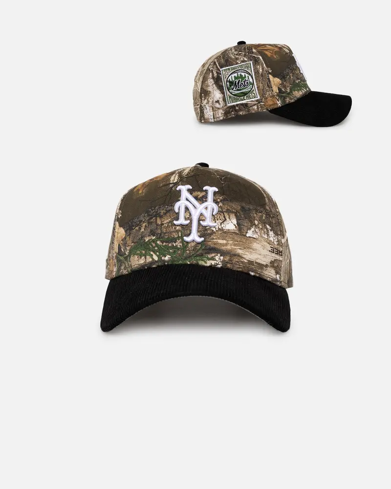 New Era New York Mets 'Stealth Edge' 9Forty A-Frame Snapback Realtree Edge 1