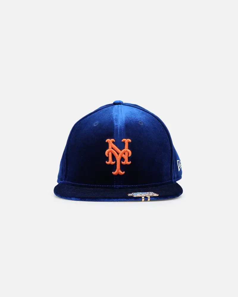 New Era New York Mets 'Velvet Visor Clip' 59Fifty Fitted Otc 1