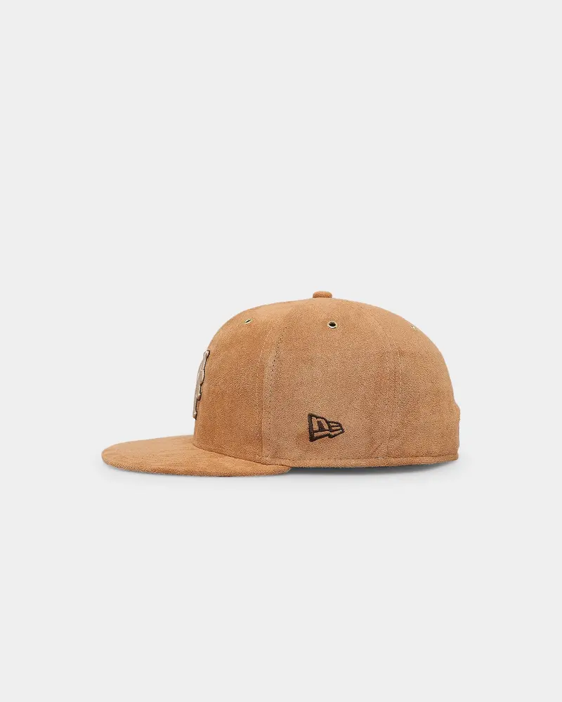 New Era New York Mets 'Wheat/Brown/Gold' Suede 59Fifty Fitted Wheat 6