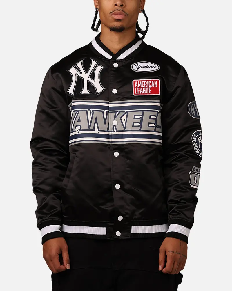 New Era New York Yankees 2024 Rally Drive Jacket Black/White 1